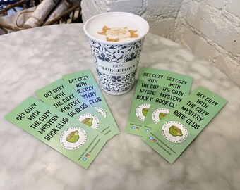 Cozy Mystery Book Club Sleuther Bookmark