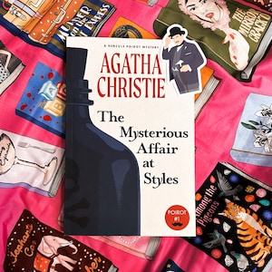 Hercule Poirot Aufkleber | Agatha Christies kultige Detektivin