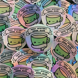 MoriarTEA Holographic Sticker