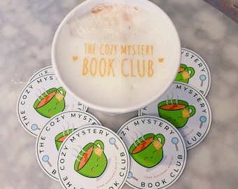 Cozy Mystery Book Club Sticker