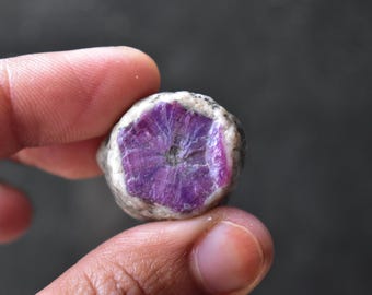 91 cts, rubis trapiche naturel saphir étoilé brut, grand spécimen de pierres précieuses naturelles pour collectionneurs et bijoux