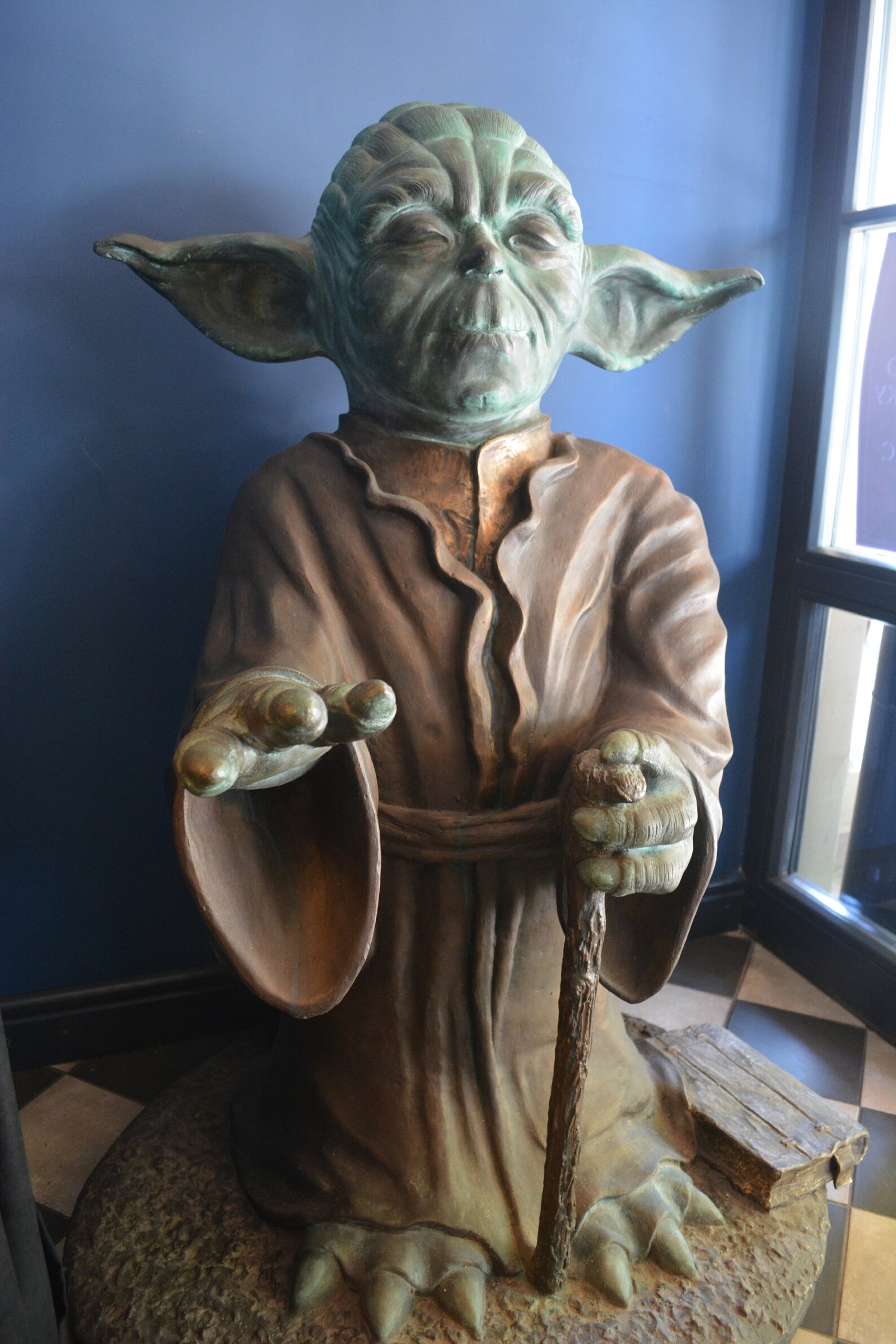 Star Wars Yoda Original Bronze Sculpture Limited Edition Etsy