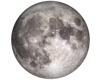 Full Moon Sticker | Etsy