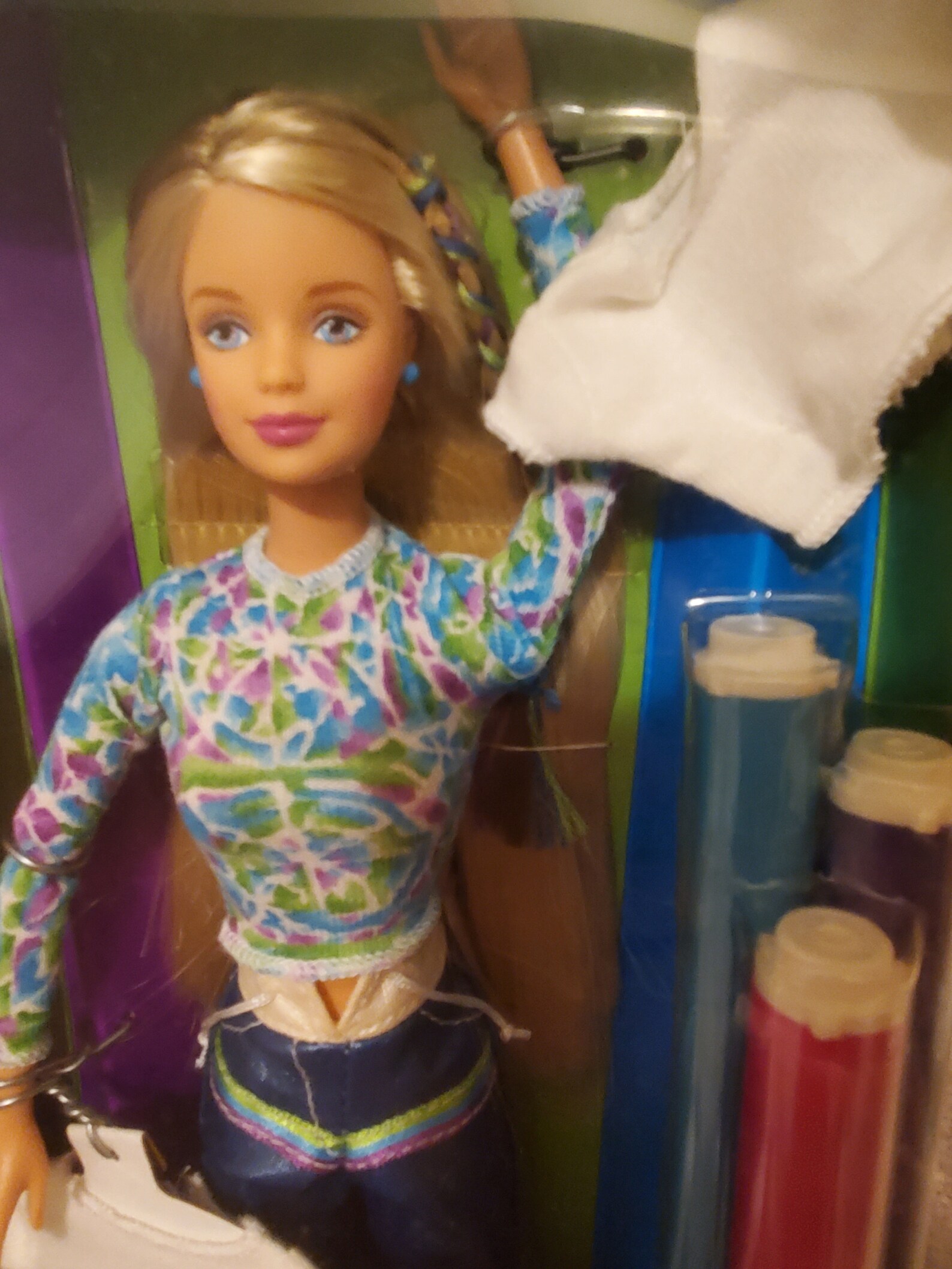 1998 Tie Dye Barbie New in box | Etsy