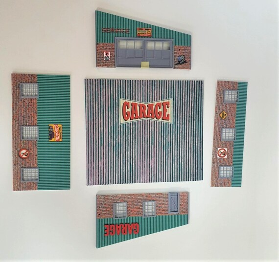 ☆ Garage Diorama Item SBC　　　　　　　　　　【限定品】 1/64 garage factory warehouse repair house building diorama