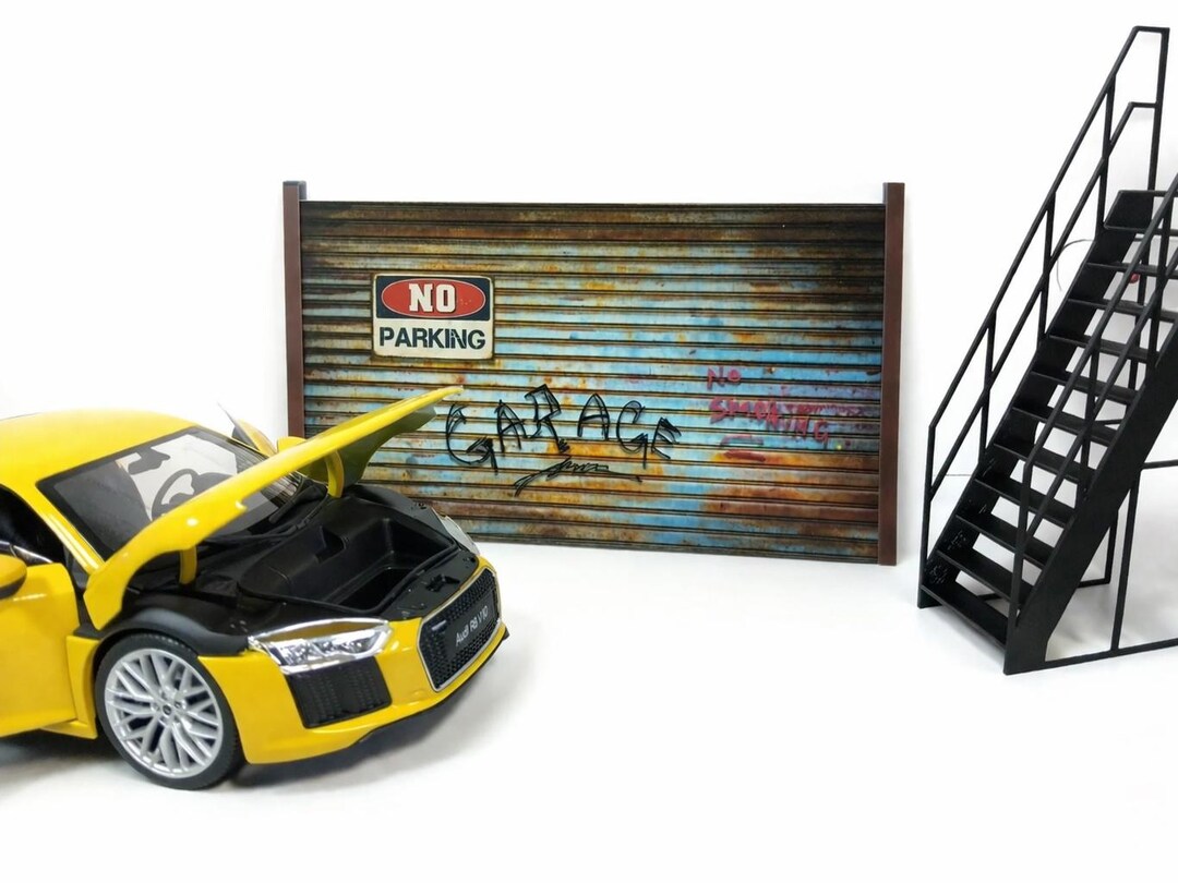 1/18 IG-Model Car Park Diorama カーポートジオラマ Amazon | WEB限定IG3121 1/18 IG-Model Car Park Diorama with