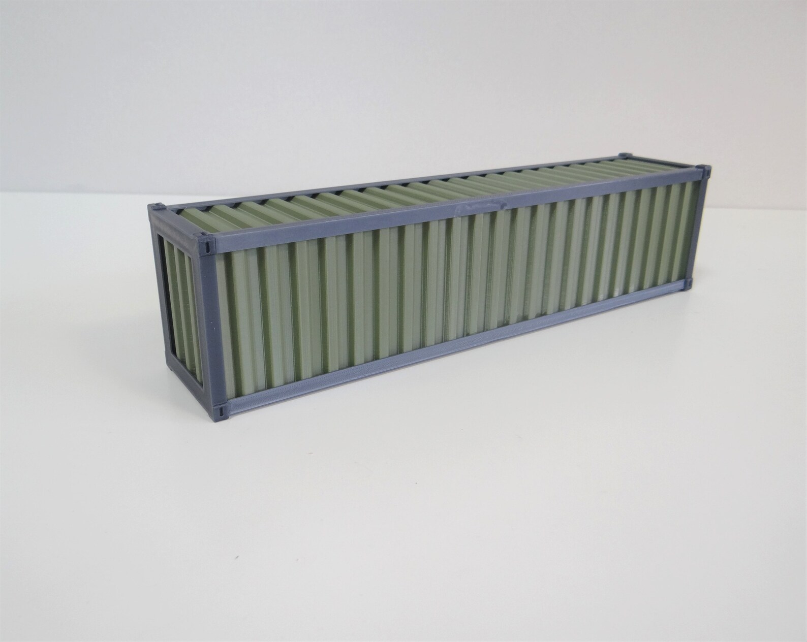 Shipping Container Scale Model Scale 1:43 Shipping Containers Diorama Parts Miniature Transport ...