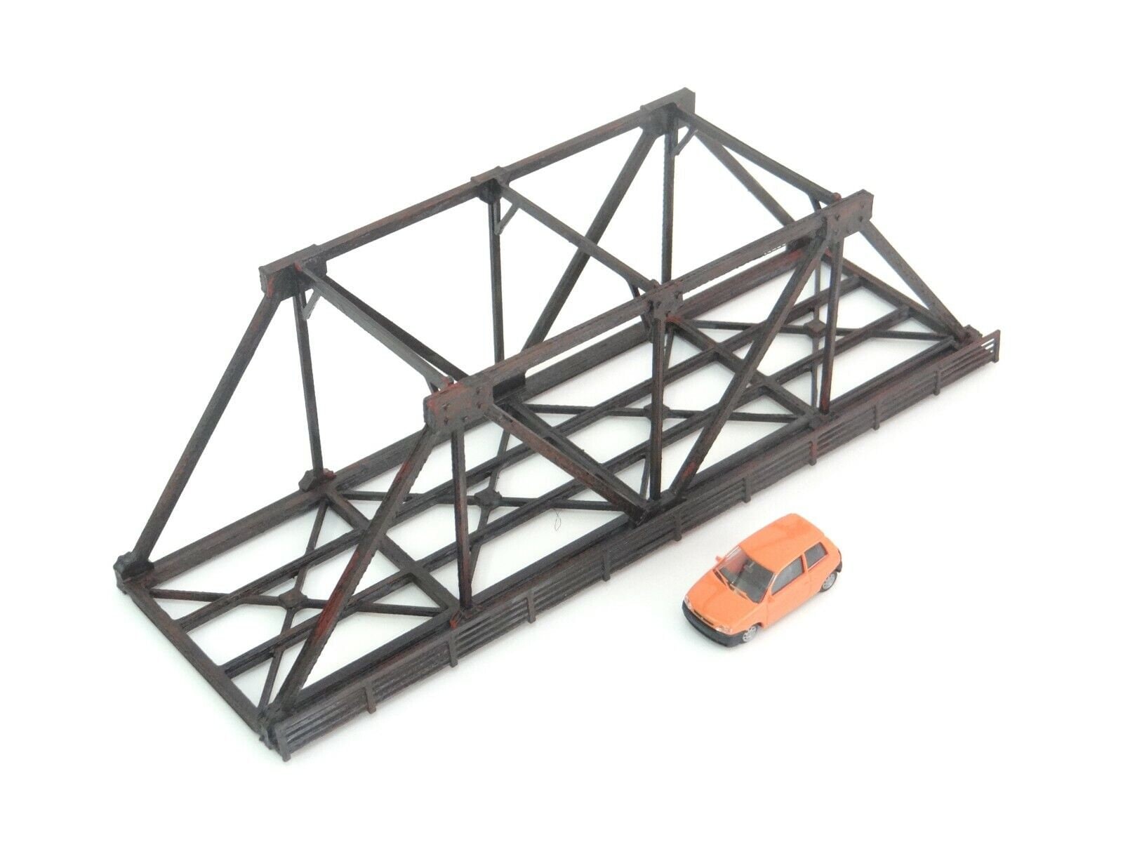 HOスケール プラスチック製鉄道橋：ミニチュアジオラマデコレーション