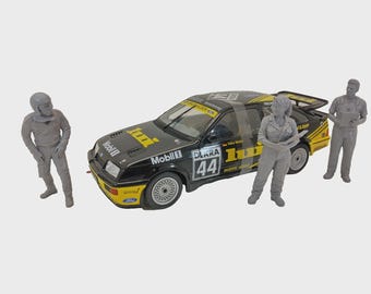 スポーツカーガレージ 1:18スケール ジオラマモデルキット 自動車