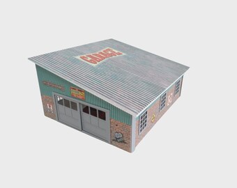ジオラマガレージ Yahoo!オークション - ジオラマ ガレージ カーガレージ 1/64 USB