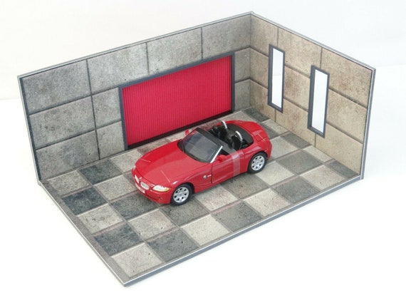 1/18　ジオラマ　ミニカー　ガレージ　車庫　納屋　ドールハウス　即購入禁止 Amazon.co.jp: 1／18 ジオラマ ミニカー ガレージ フィギュア 車庫