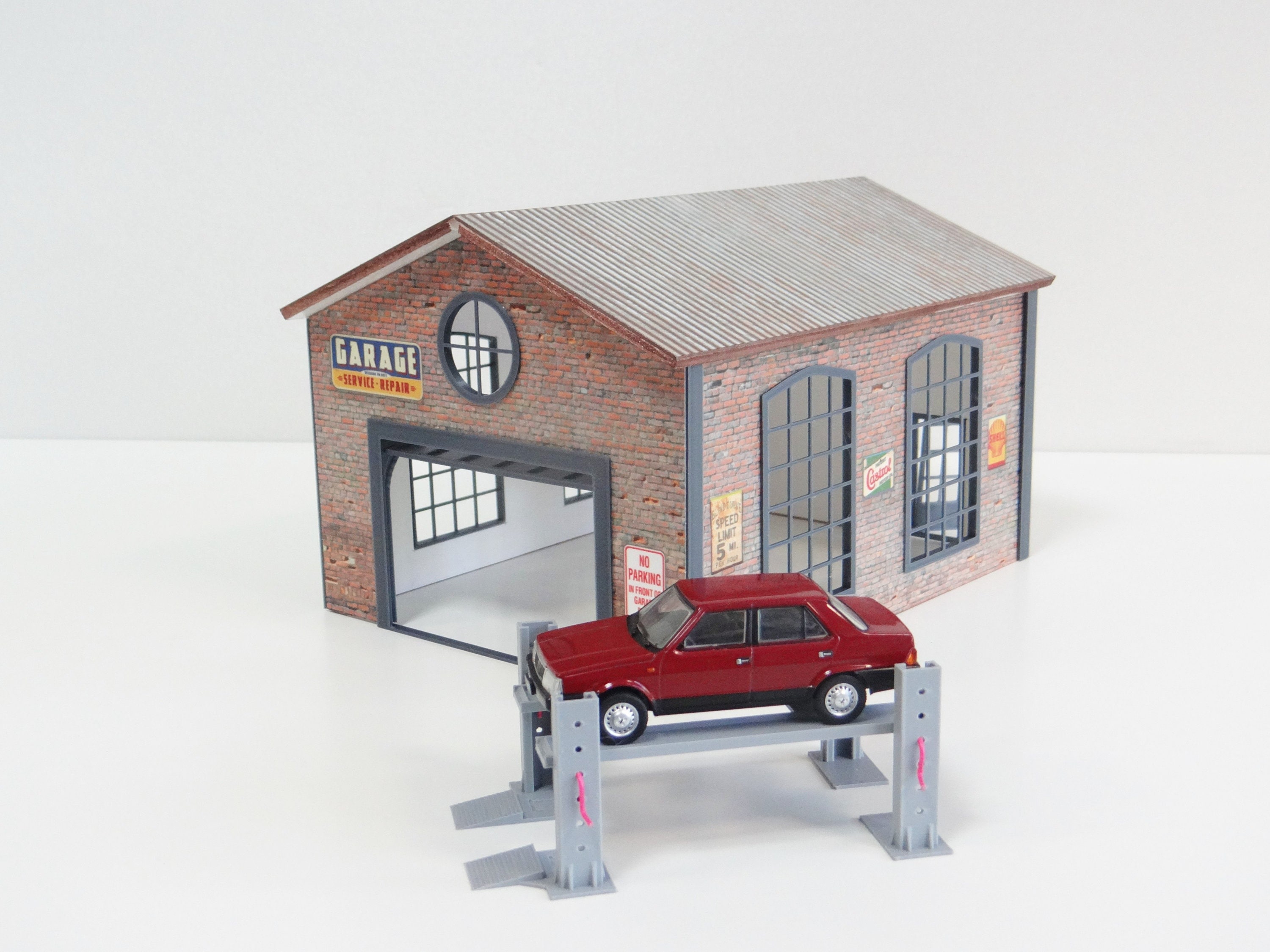 Mini Z Scale Garage Kit - Etsy