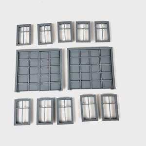 DIY Garage Parts 1:43 Scale – Diorama Kit Components for Model Car Scenes 1/43