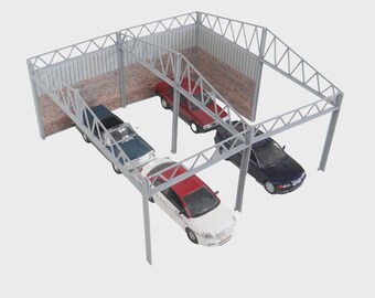 Set De 12 Outils De Garage Miniature 1:64 - Pour Dioramas, Décoration, Maquettes - En Résine Peinte - 2