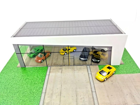 高級車ショールームジオラマ 1:60～1/64スケール ミニチュアカー