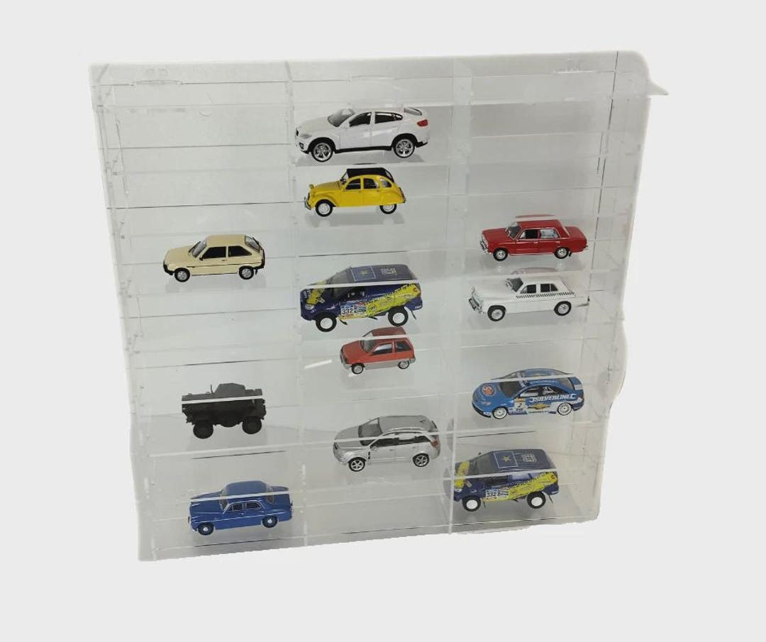Meuble Vitrine Boite Vitrine Pour Voiture Miniature 1/18 | Vente De Voitures Miniatures Pour Collectionneurs Garage Voiture