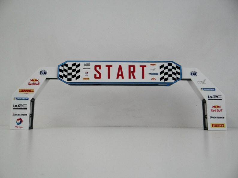 BIG Start / Finish Rally Arch With Neon Lights Scale 1:43 - Etsy