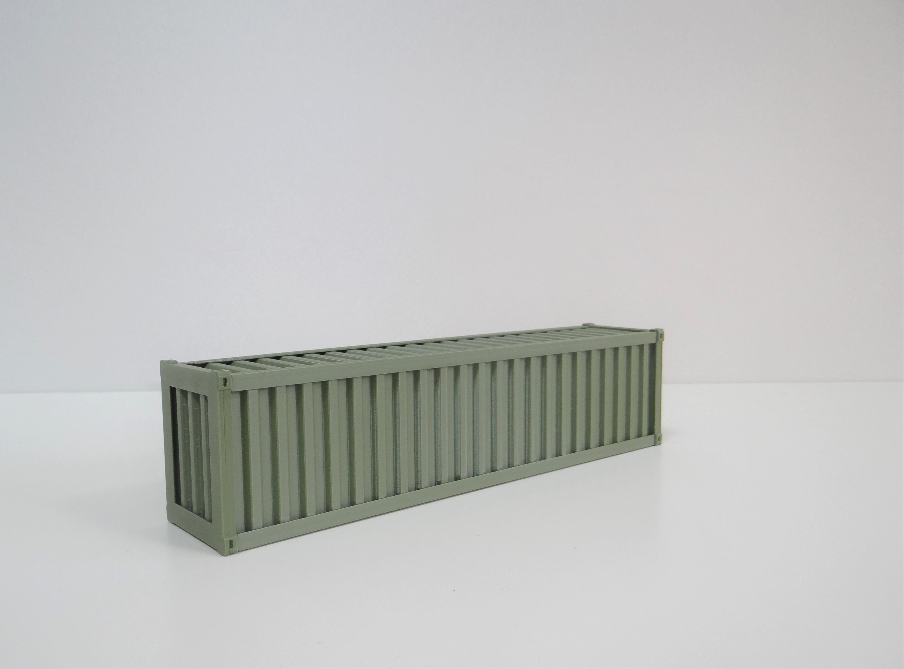 Shipping Container Scale Model Scale 1:43 Shipping Containers Diorama Parts Miniature Transport ...