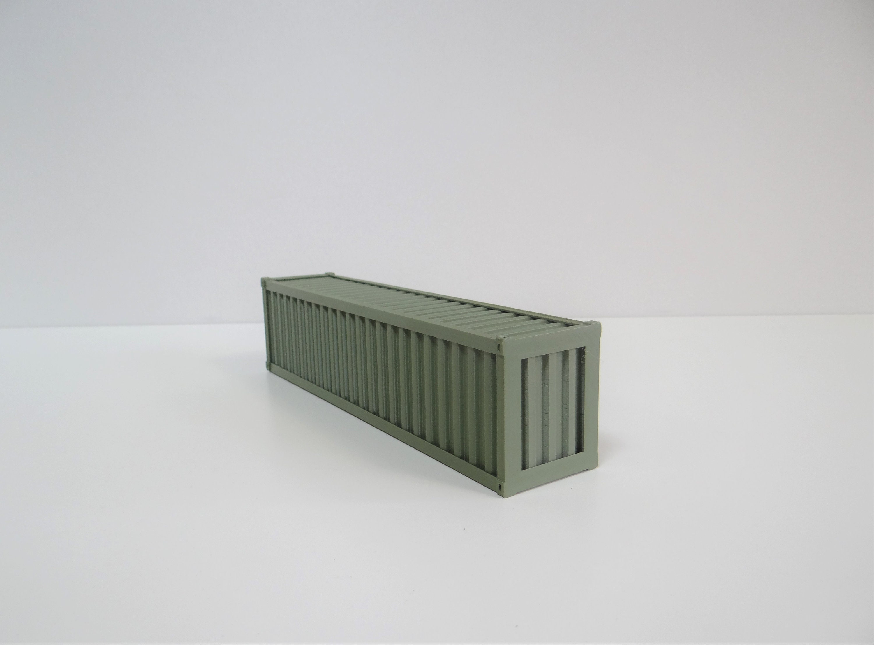 Shipping Container Scale Model Scale 1:43 Shipping Containers Diorama Parts Miniature Transport ...