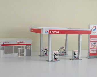 爆レア★1/43 モービル石油 ガソリンスタンド ジオラマ模型 爆レア☆1/43 モービル石油 ガソリンスタンド ジオラマ模型 爆