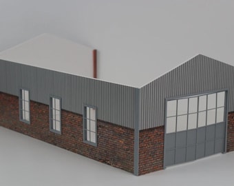 1:18 Scale Hangar Barn Diorama Kit - Model Car Garage Display - Etsy