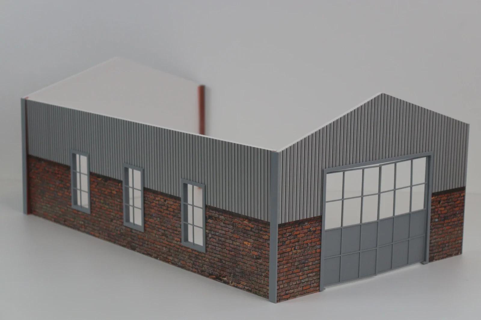 1:18 Scale Hangar Barn Diorama Kit - Model Car Garage Display - Etsy