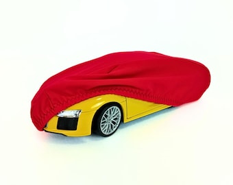 Ensemble de housse de voiture miniature à l'échelle 1:18 | Housses anti-poussière miniatures pour voitures moulées sous pression