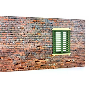 Diorama parts 1:18 scale Model building Miniature windows Model making 1/18