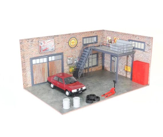 1/43ミニカー用ジオラマ(家) 1/43ミニカー用ジオラマ(家) ミニカー