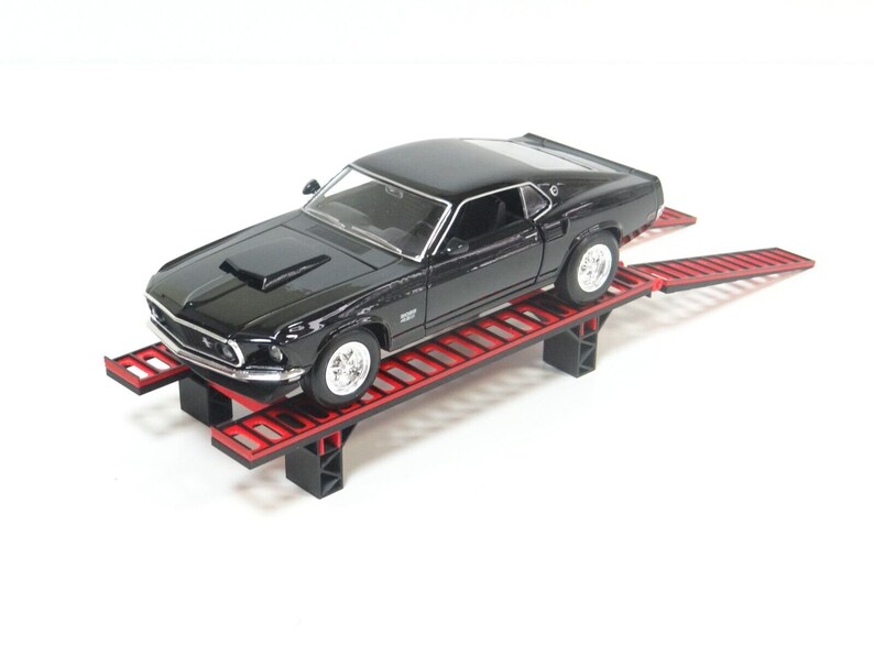 Scale 124 Car Lifters Miniature Models Car Model Accessories Diorama