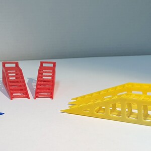 Diorama Car Ramps. Scale 1:18. Garage Equipment. Auto Service Equipment ...