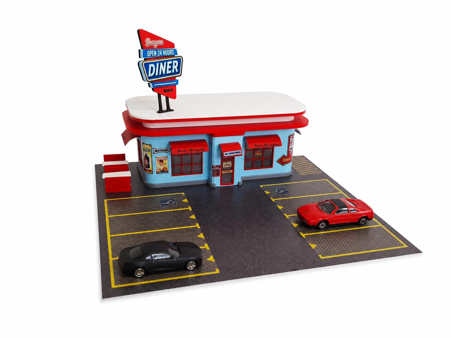 Diner diorama - Etsy 日本