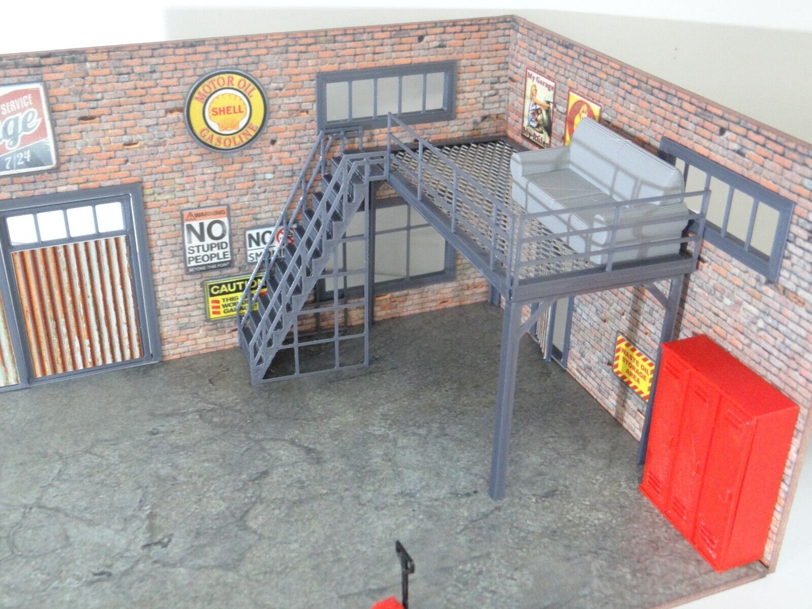 ★ Diorama Garage Plate　　　　　　　　　　　　　　【数限】 ☆ Diorama Garage Plate【数限】