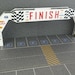 Scale 1:43 BIG Start / Finish Arch Diorama Racetrack Parts Car Model ...