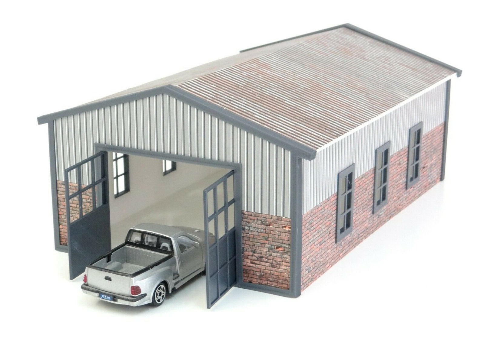 BIG Model Car Garage Diorama Model Kit Display Scale 143 Etsy Ireland
