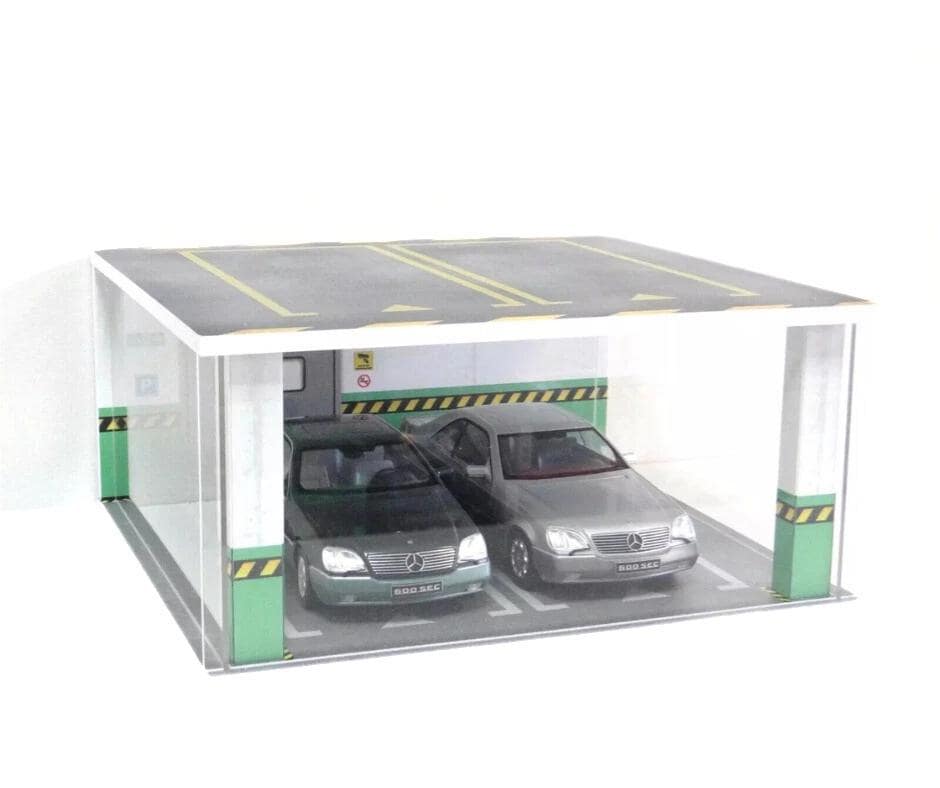 Vitrine De Présentation 1/18 Jewel Cases - Socle Rouge, Neuf, Fabriqué En France