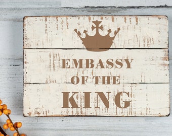 Embassy of the King - DIY Stencil