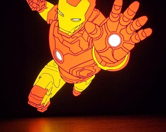 Iron Man LED Lightbox