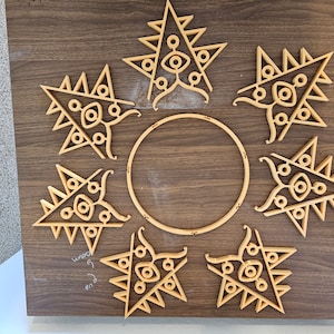 Tool Fear Inoculum Tondo Star (Over 2ft Diameter)
