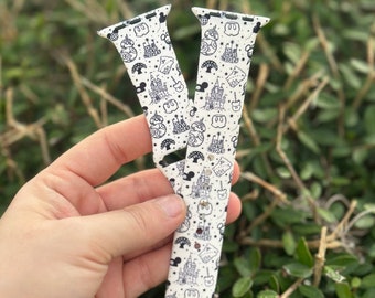 Disney Park Doodle Watchband, Disney Park Inspired Apple Watchband, Silicone Disney Watchband, Doodle Apple Watchband, Disney Watchband