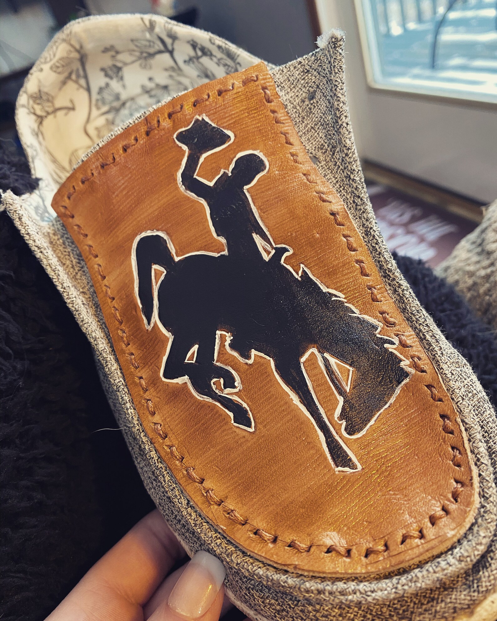 custom leather hey dudes for men