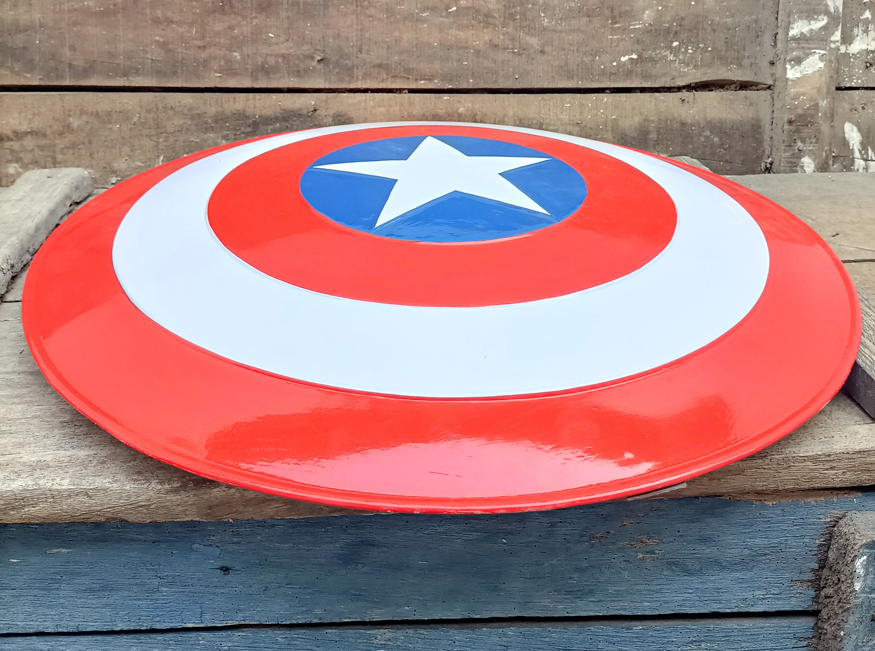 キャプテン・アメリカのシールド：22インチの金属製アベンジャーズ