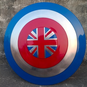 Replica dello scudo rotondo del Capitano Carter, replica dello scudo di Steve Rogers in regalo