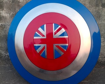 Captain Carter Shield Prop Replica: Metal Cosplay Shield
