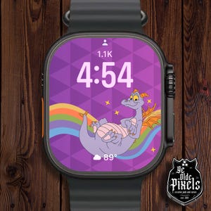 Figment Apple Watch face - Epcot Center wallpaper