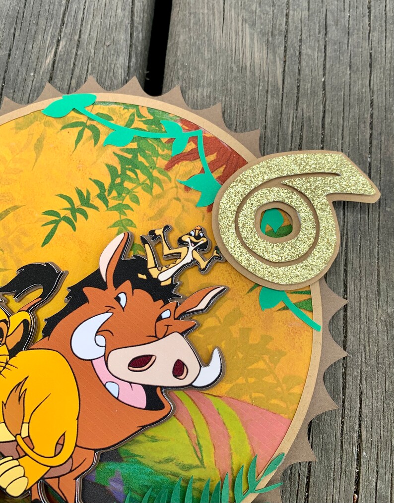 Lion King Cake Topper Lion King Party Simba Jungle Party Etsy Canada