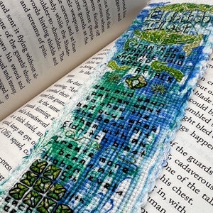 Eldritch Blast Spell bladwijzer kruissteekpatroon