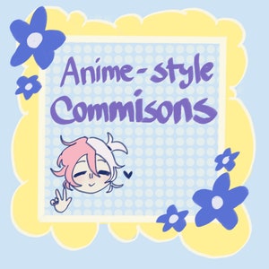 ¡Encargo de arte digital de anime! *leer descripción*