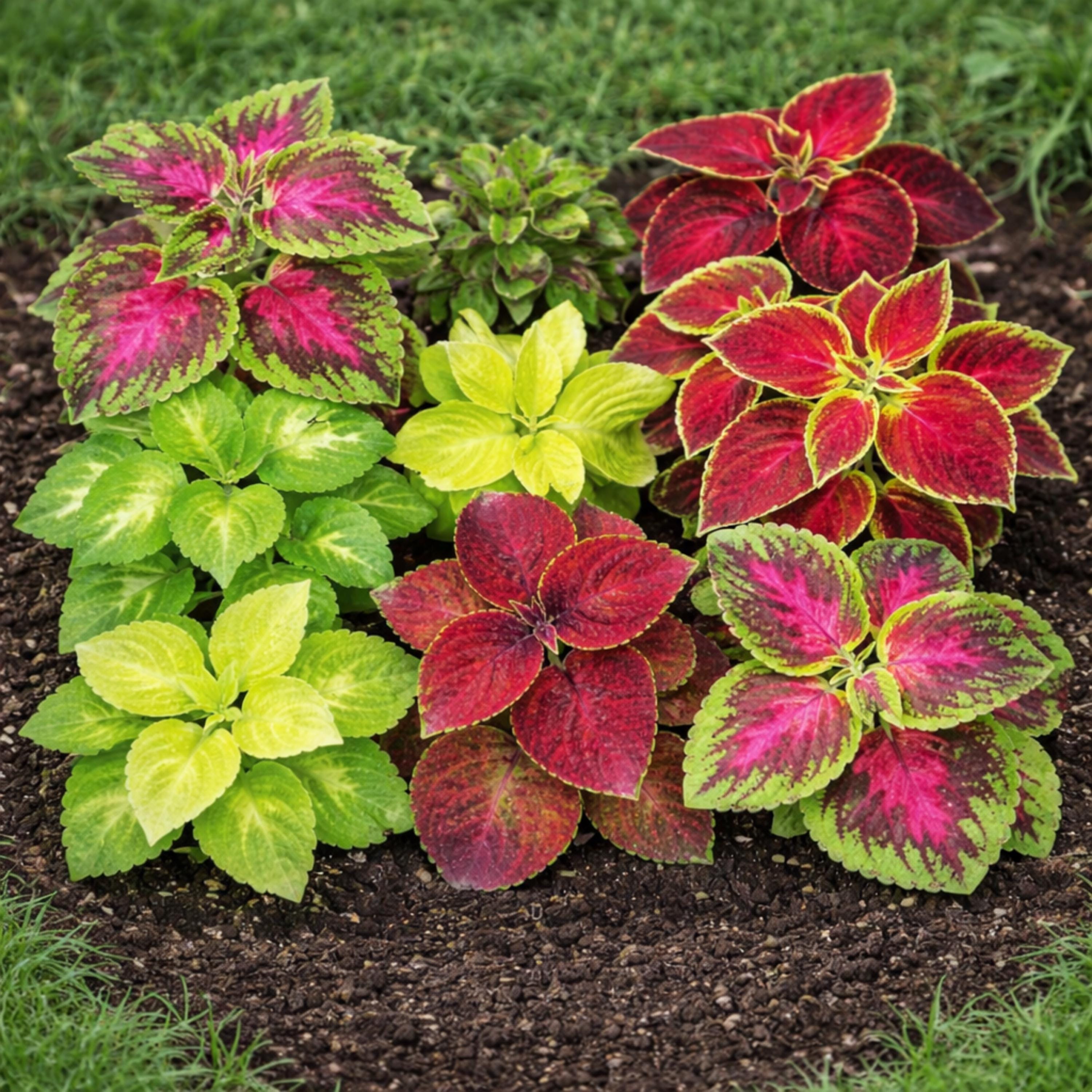 Coleus Seeds Rainbow Mix – Colorful Foliage Plant – Vibrant Leaves for ...