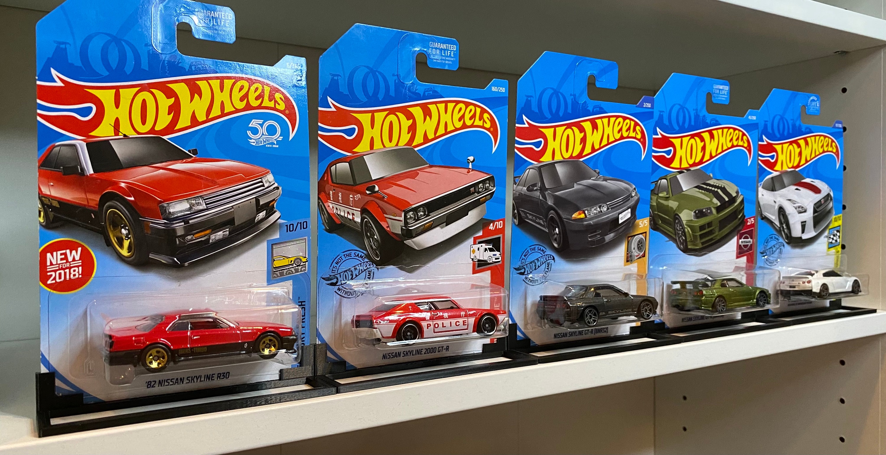 Hot Wheels & Matchbox Mainline Car Display Upright Stands 3 Etsy